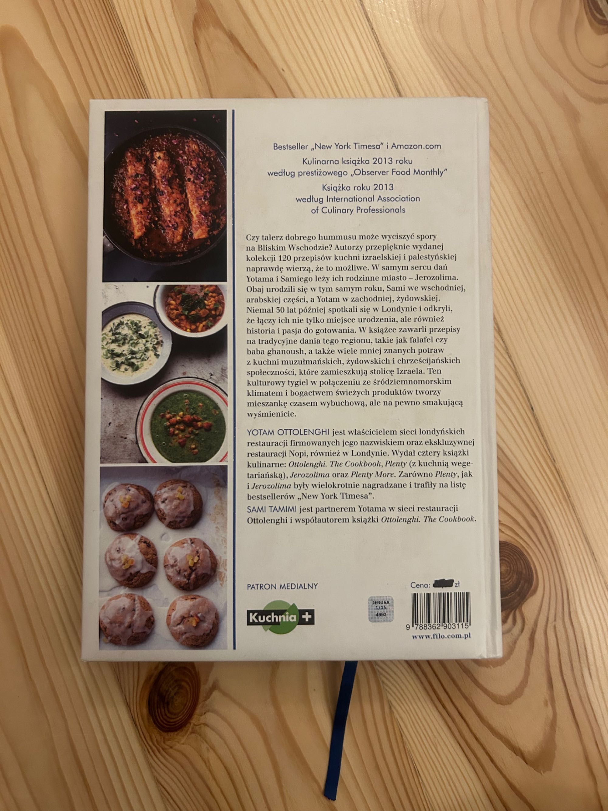 Książka kucharska „Jerozolima” Yottam Ottolenghi, Sami Tamimi