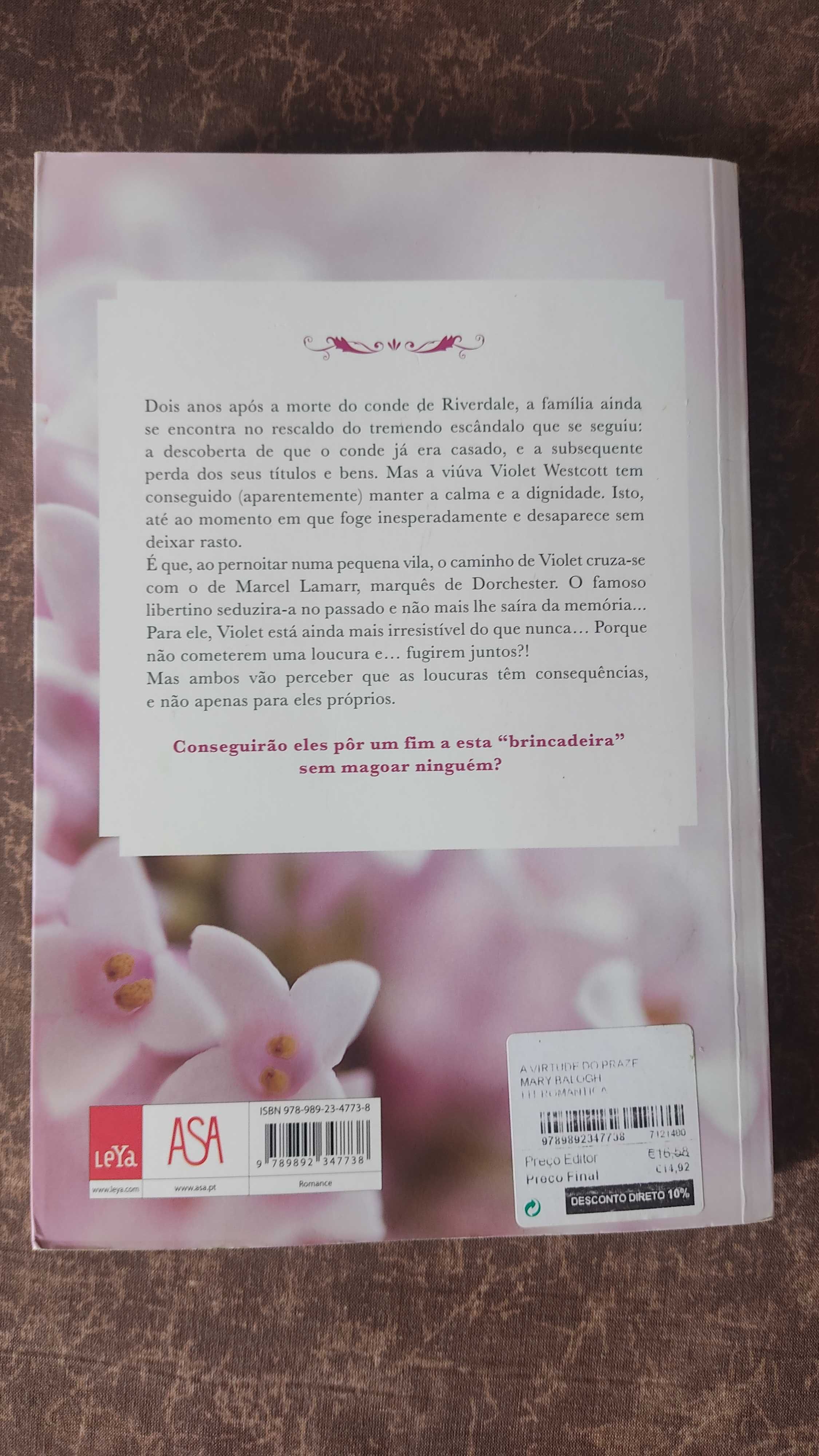 A Virtude do Prazer - Mary Balogh
