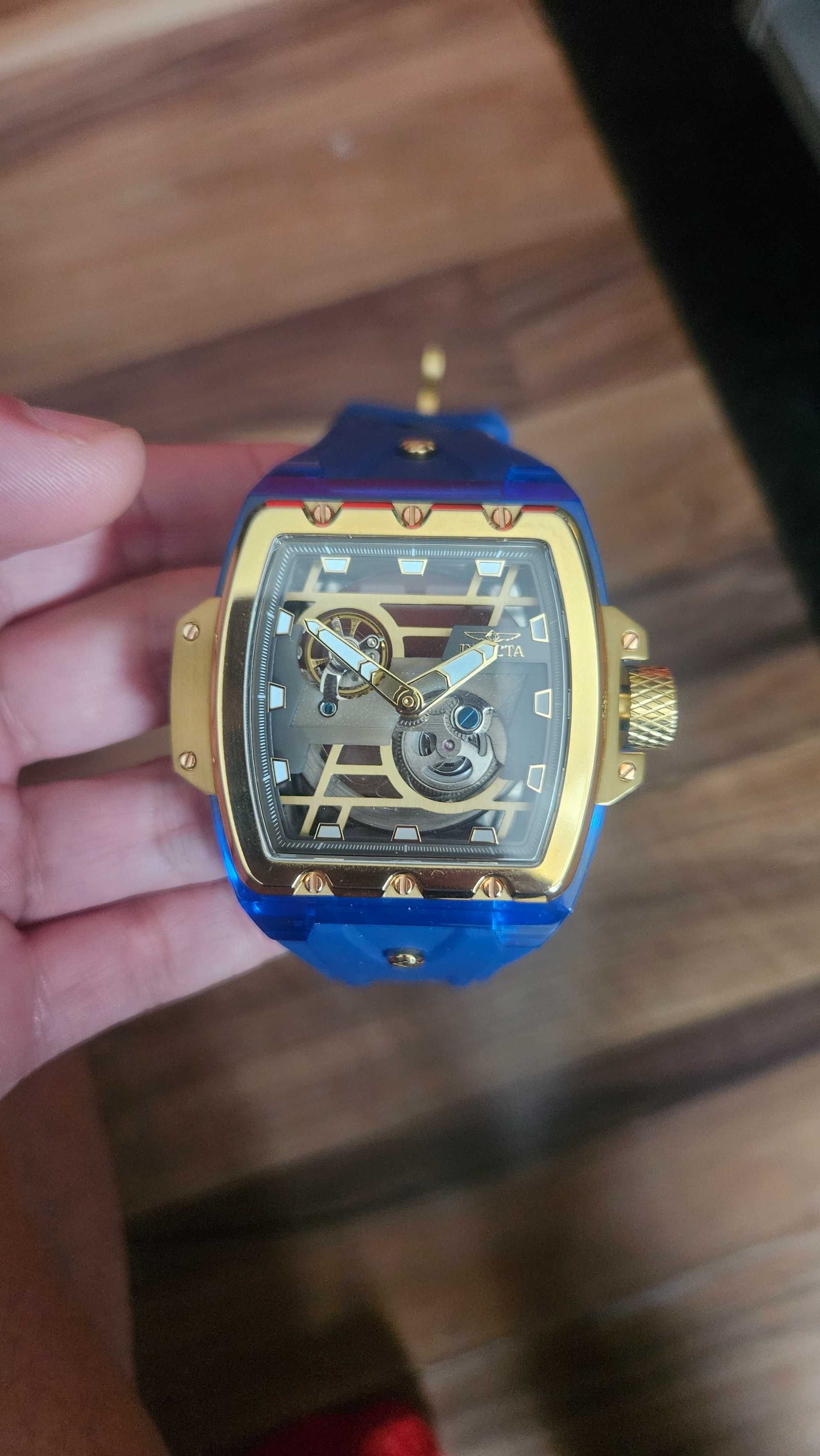 Jak nowy oryginalny zegarek INVICTA 44271 automatyczny anatomic