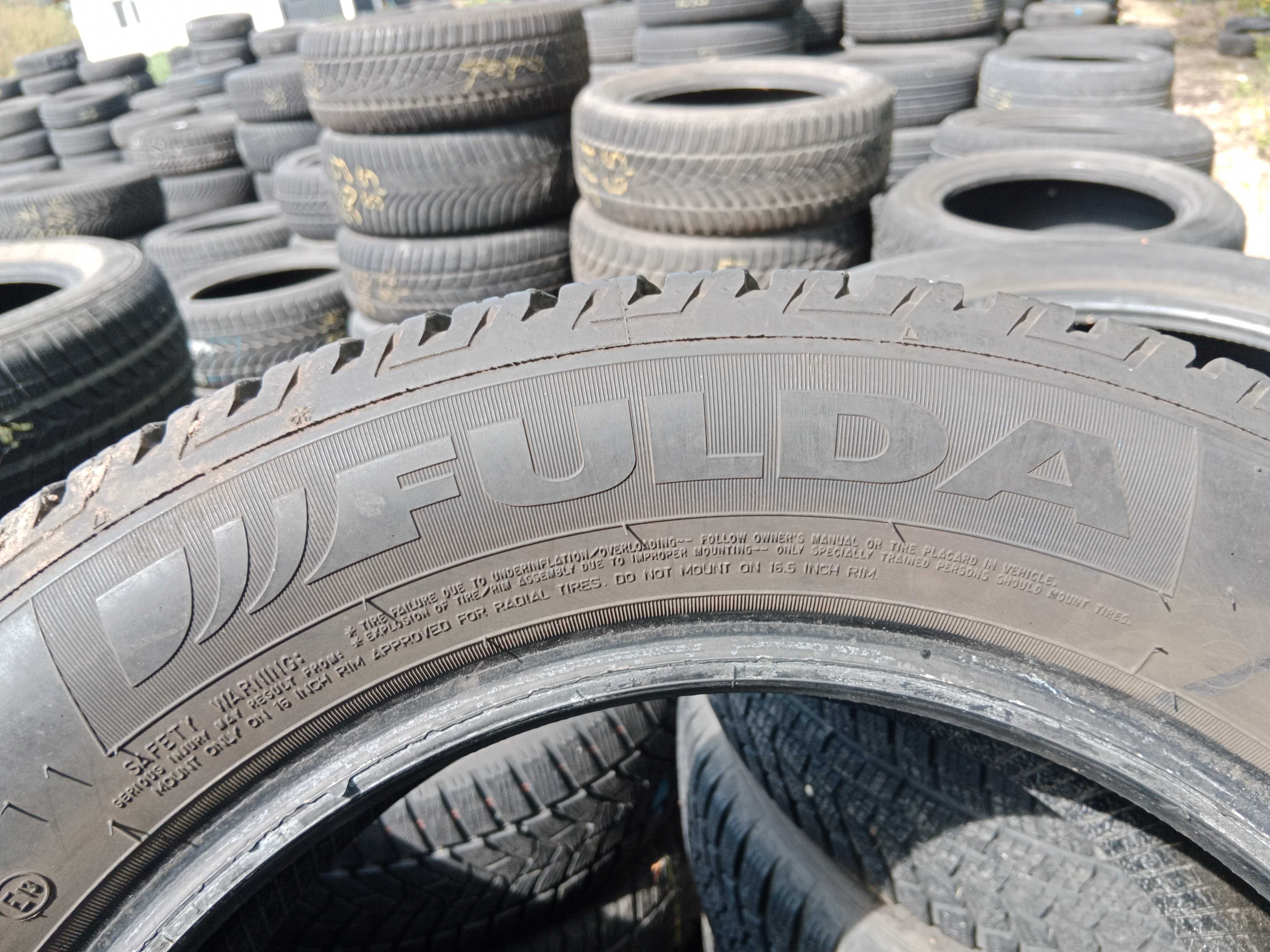 Opona używana 205/60R16 Fulda Kristall Control HP2 1szt.