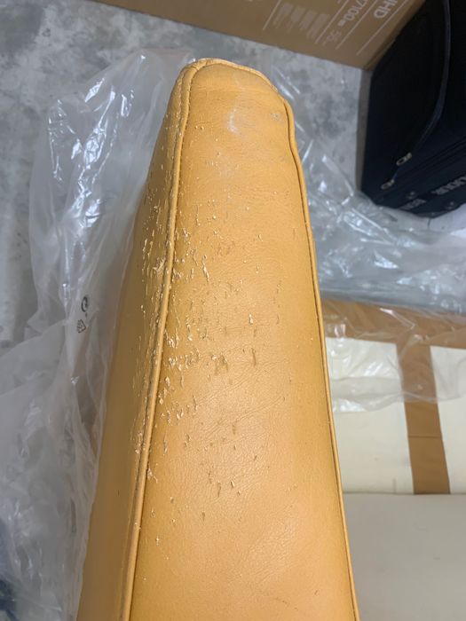 Sofá IKEA Stockholm de 3 Lugares - Laranja - Usado (Preço Negociável)