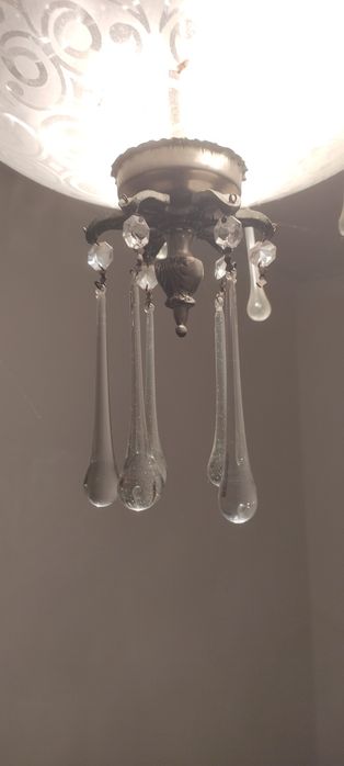 Candeeiro em cristal antigo