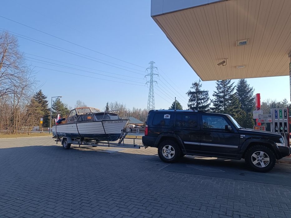 Przyczepa podłodziowa ocynk. Pod łódź około 7m do 1,5t dmc 750 lekka