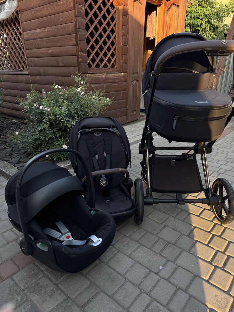cybex priam 4.0 rose gold Сайбекс пріам 3 в 1 каляска