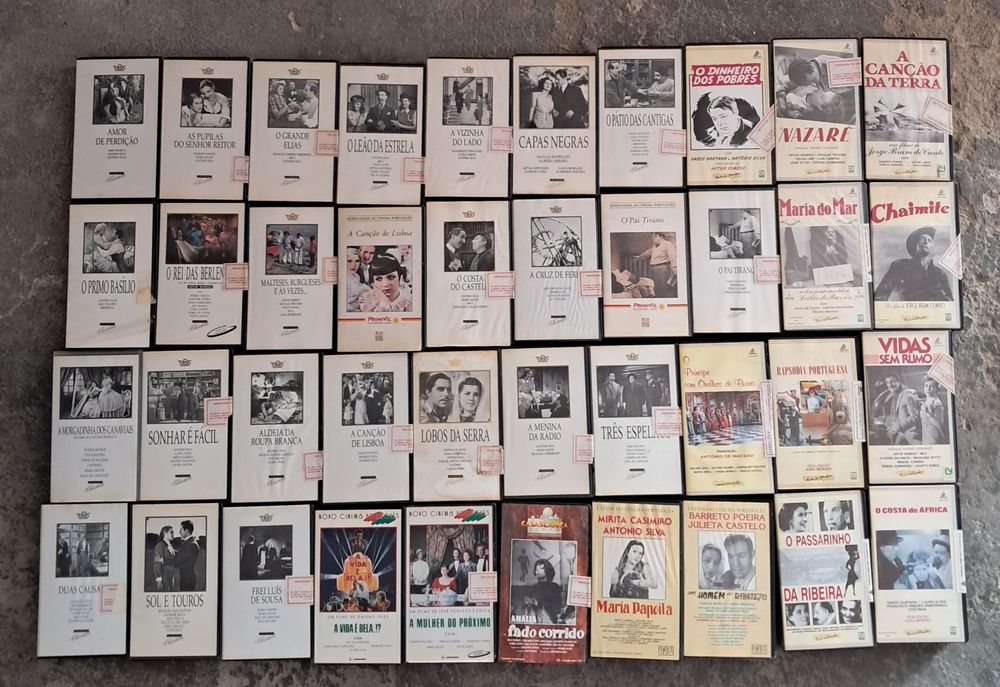 Cassettes video VHS7 Originais Filmes +400
