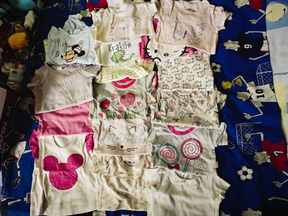 Paka ubrań dla dziewczynki 56 - 92