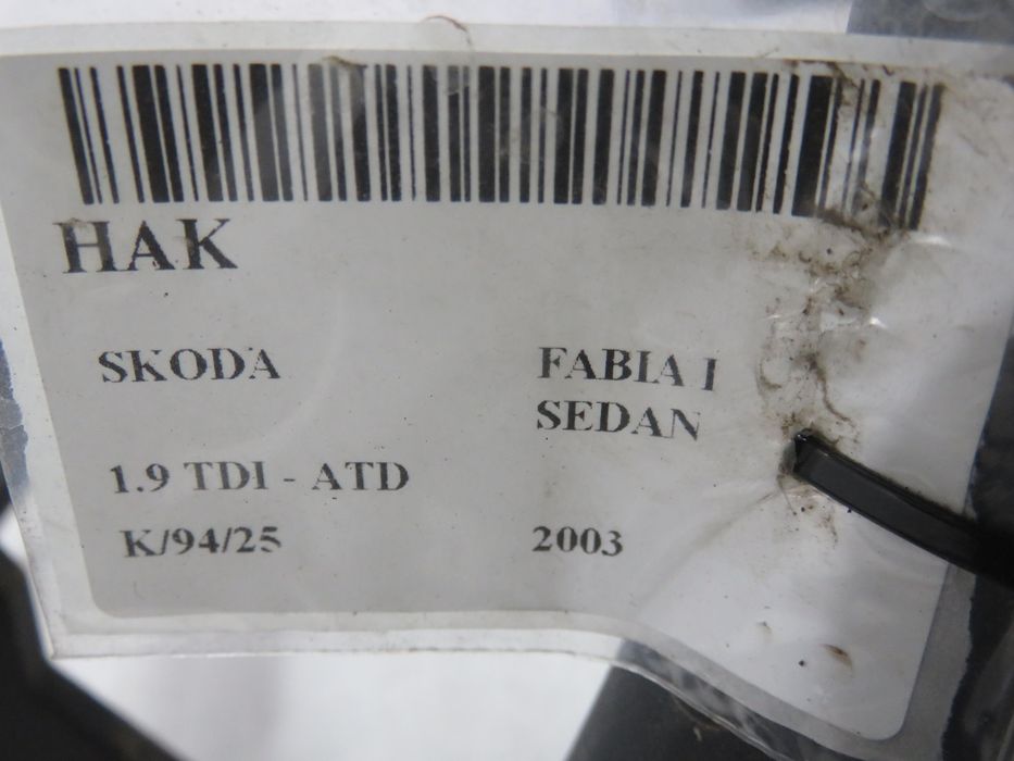 Hak Skoda Fabia I Sedan (6y3) Sedan - S271