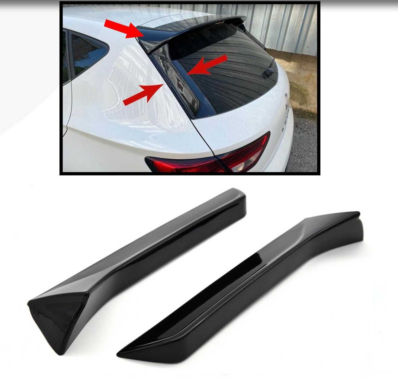 Owiewki spoiler lotka lotki na tylna szybę SEAT LEON 5F 13-21