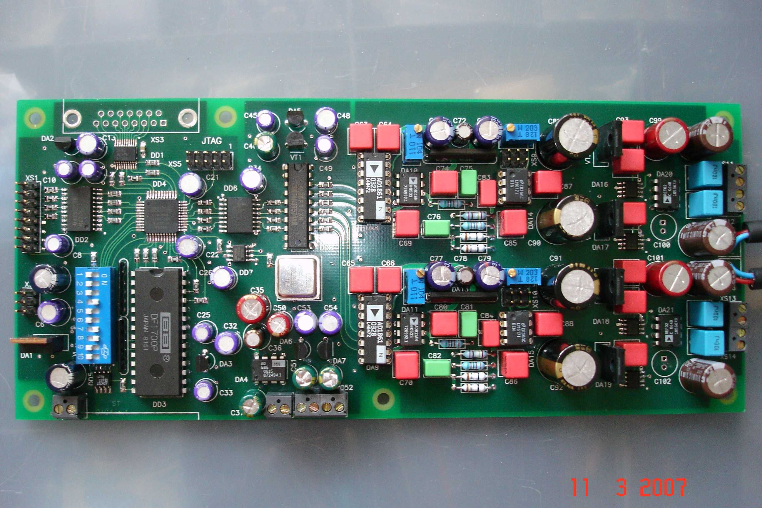 Плата для сборки мультибитного ЦАПа DAC4 DIY multibit