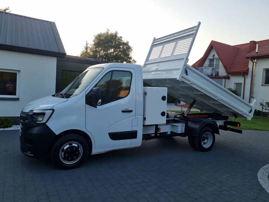 Renault Master 2.3 Dci 145Ps Wywrotka Bliżniak Kamera  F-vat 23% Stan Idealny  Master 2.3 Dci 145Ps Wywrotka Hak 3.5t Kamera Stan Idealny