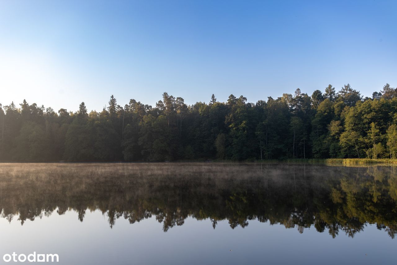MAZURY Malownicze Działki bud z MPZP przy LESIE nad JEZIOREM_2h z W-wy