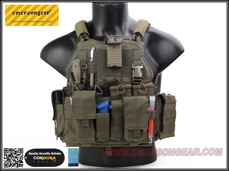 Плитоноска Emersongear Cordura MULTICAM