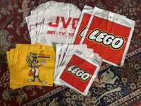 Reklamówki PRL Baltona,Lego,JVC
