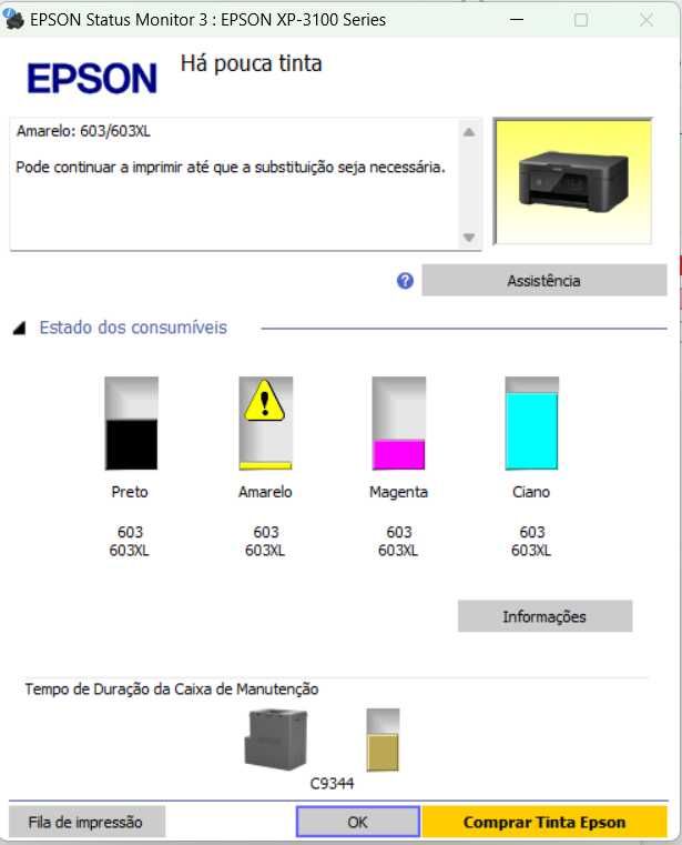 Impressora Epson XP-3100