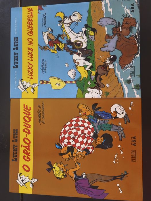 Livros BD Lucky Luke