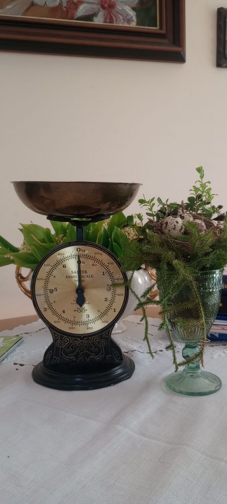 Piekna stara waga Salter