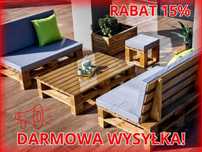 Eventowe meble z palet –  targi, eventy firmowe – taniej o 15%|