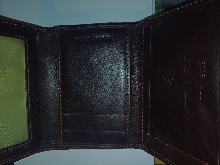 Damski brązowy portfel