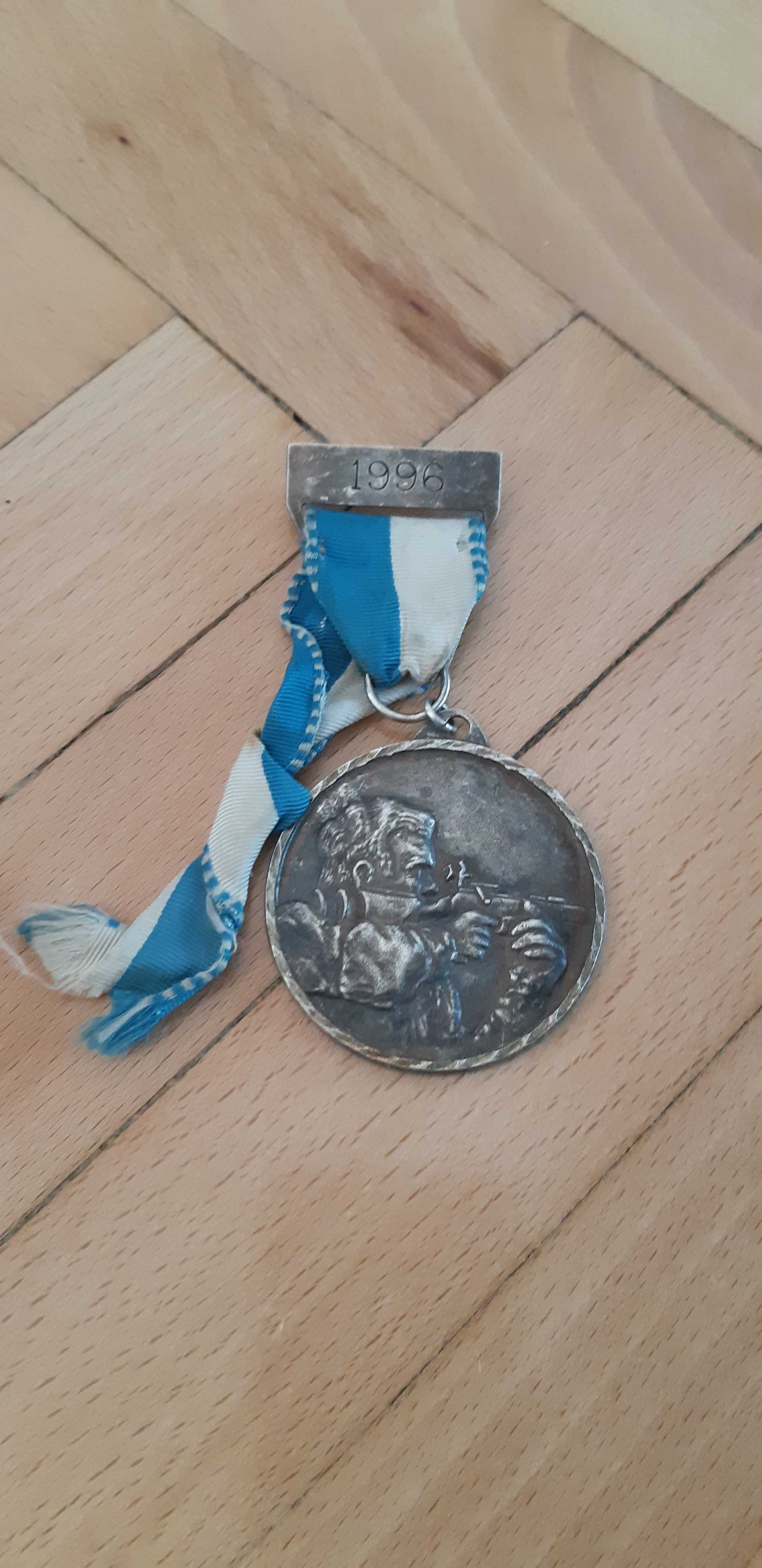 medal strzelecki 1996 - średnica 5 cm