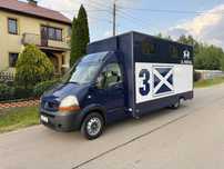 Renault Master 2.5 dCi Koniowóz do przewozu zwierząt Movano Kontener
