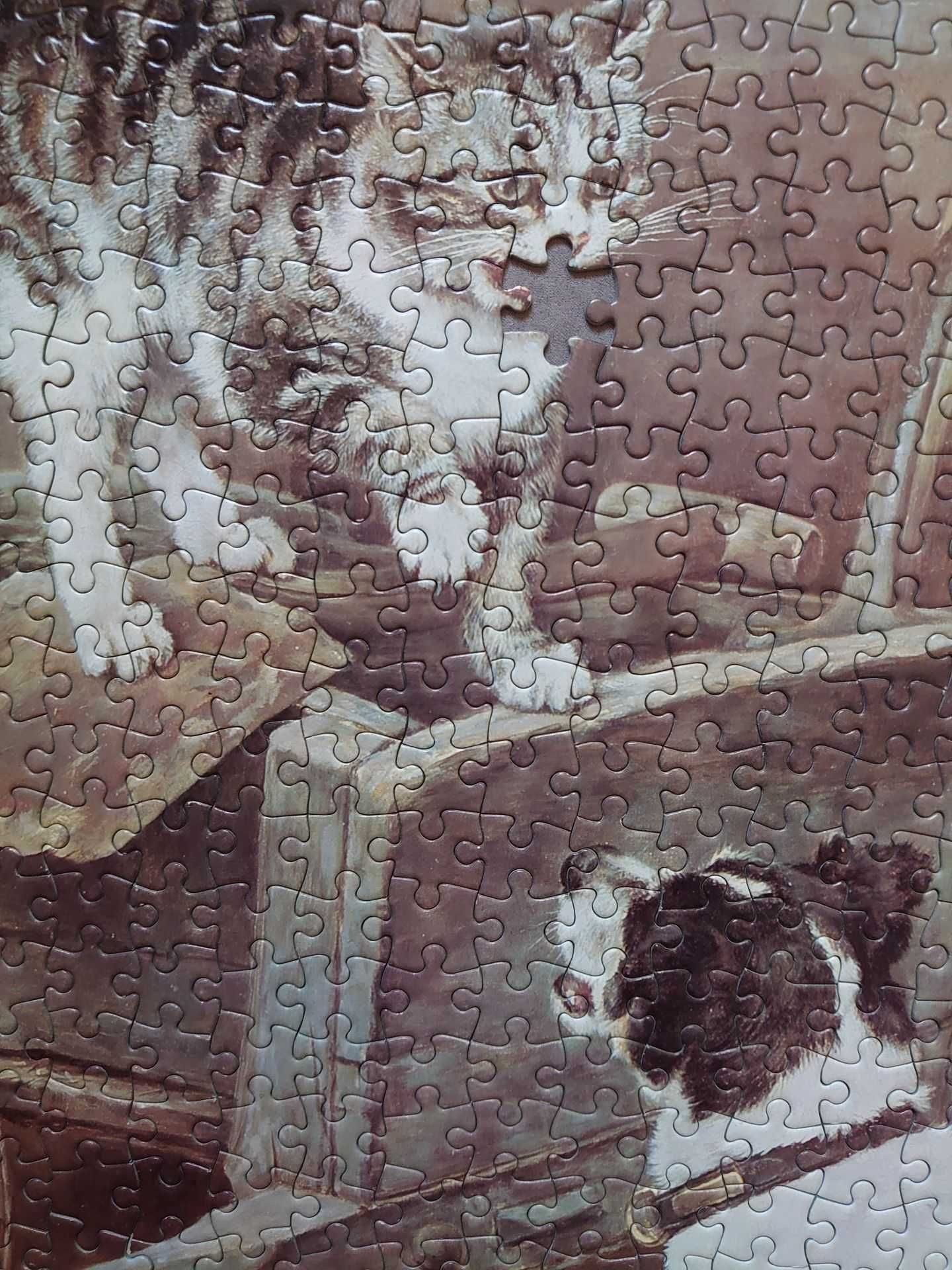 Arrow Puzzles 1000 - At Bay (kotek , pieski)