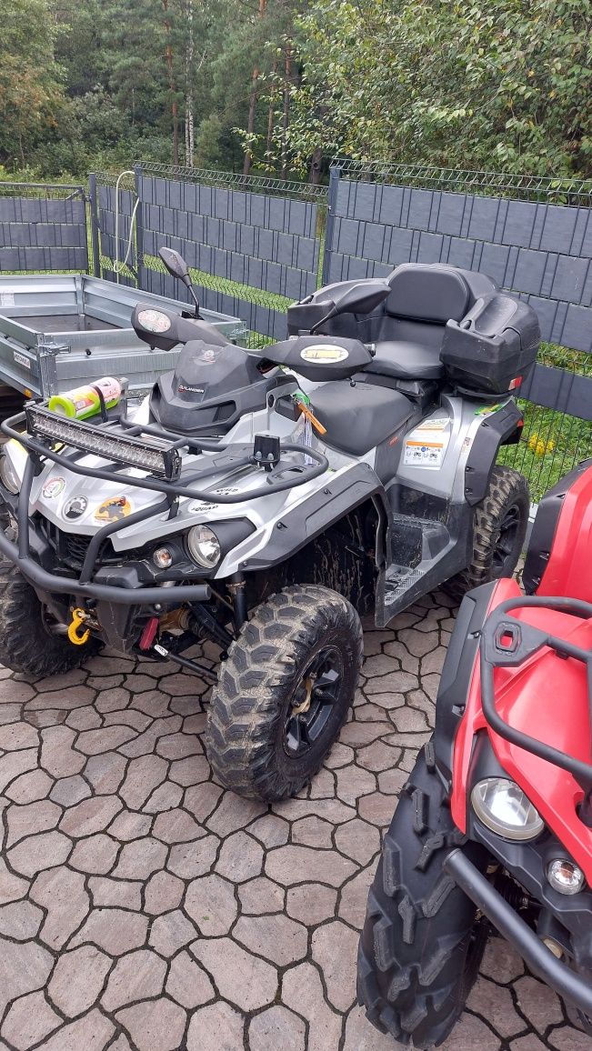 Quad Can-Am max Outlander 570 poj 650 i mapą z 800R Outlander XT 4x4