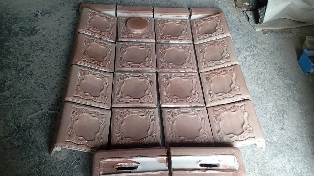 Kafle beżowe nowe piecowe