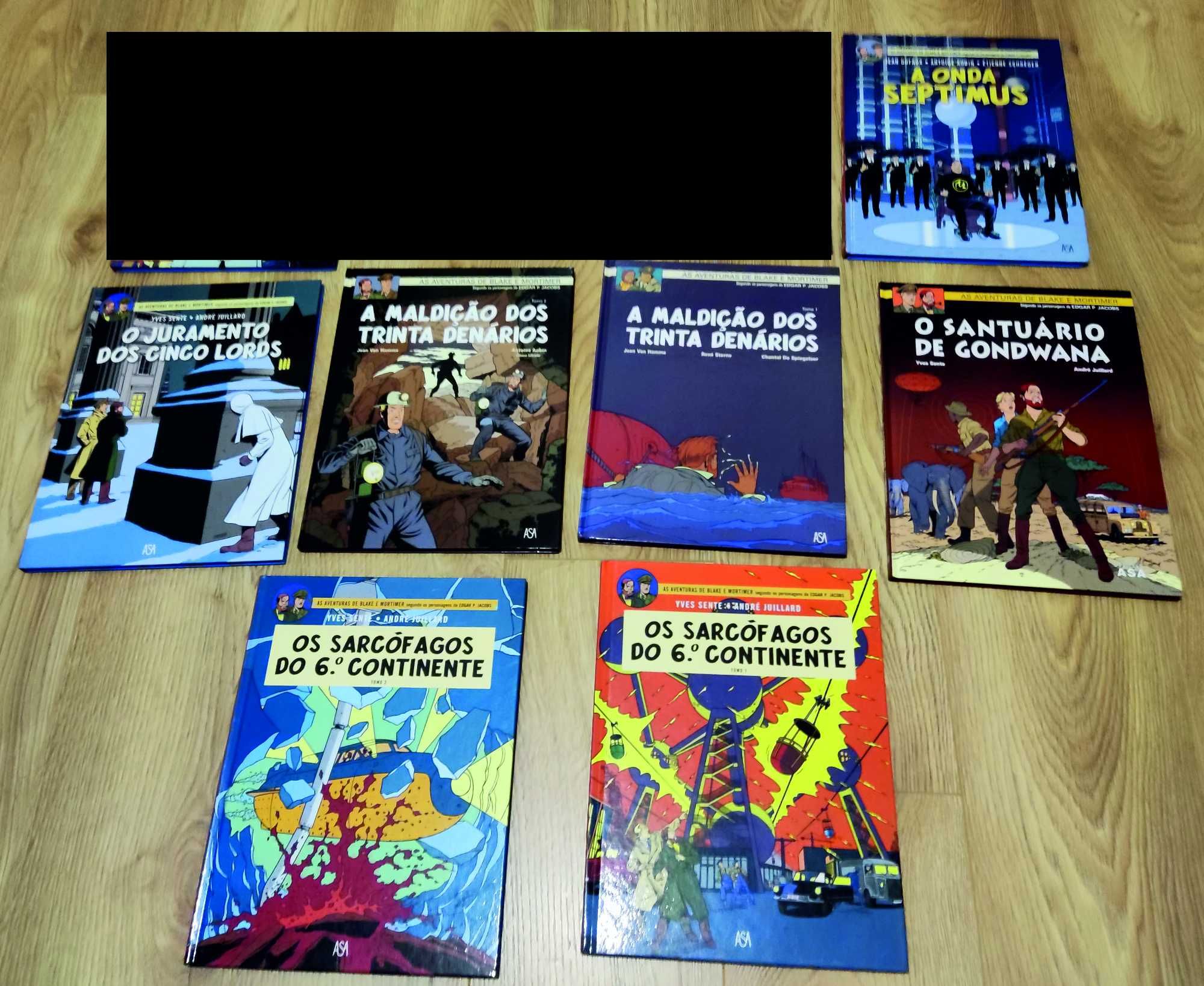 Banda Desenhada - Blake e Mortimer / Tintin (vários preços)