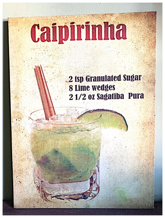 Canvas Caipirinha 30x40cm