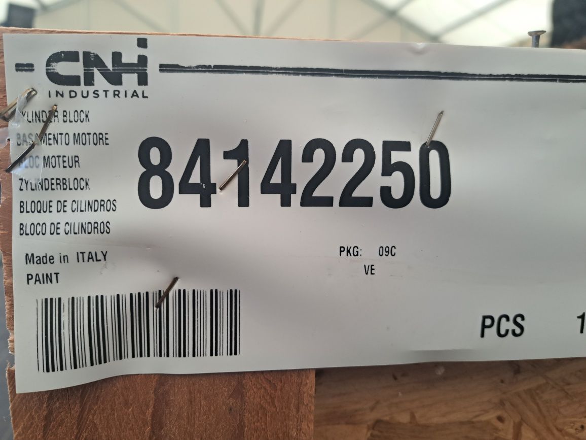Blok silnika 7.5l oryginał CNH New Holland TM TX Case MXM 6 cylindrów