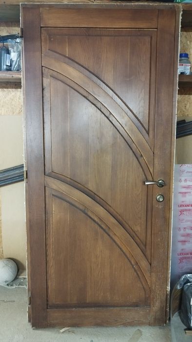 Drzwi dębowe 100/210  po demontażu