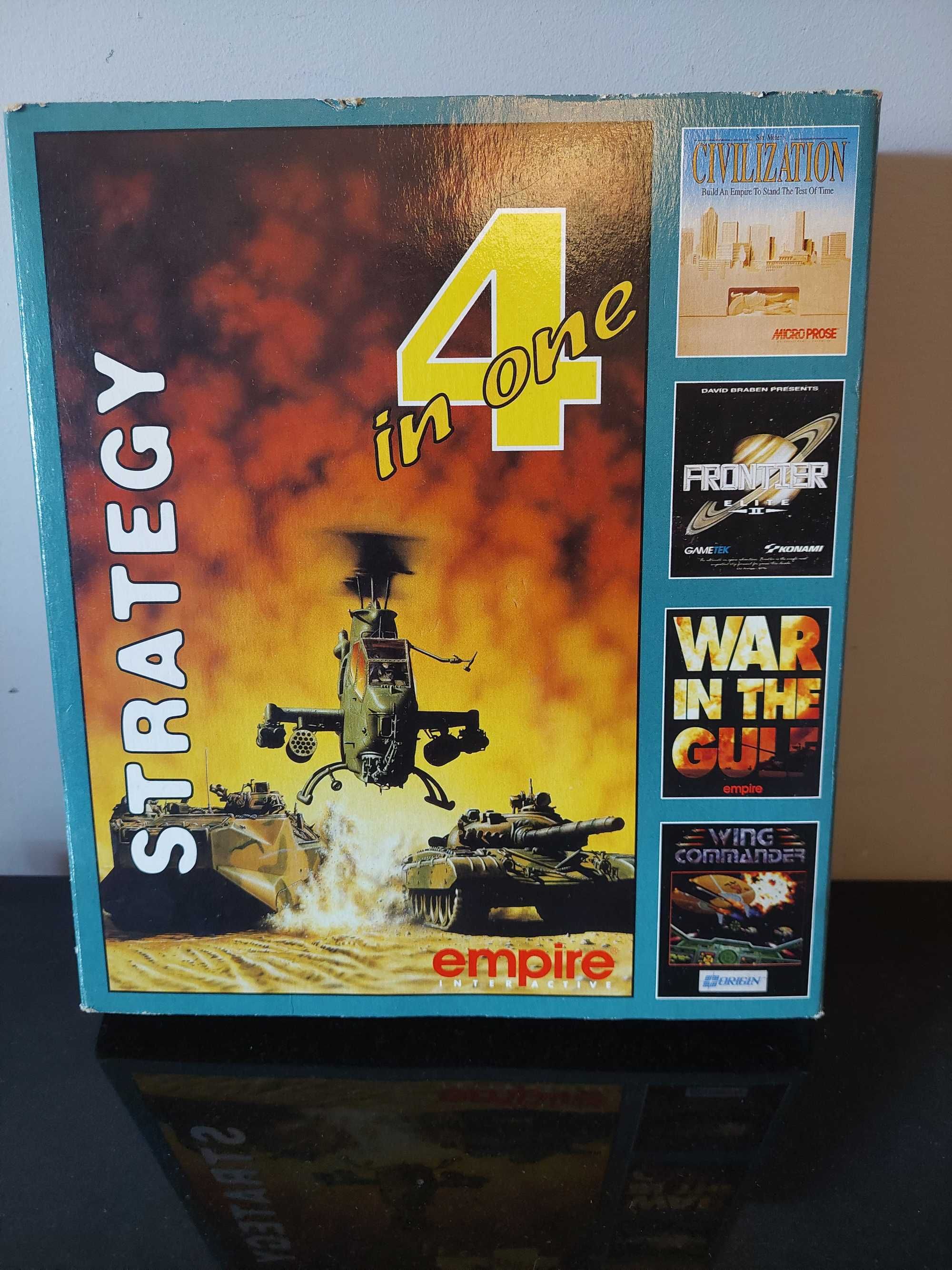Cywilizacja Frontier Elite II War In The Gulf Wing Commande gra PC DOS