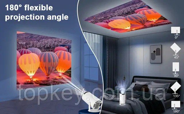 Magcubic Проектор HY300  для Дому с Wi-fi android 11
