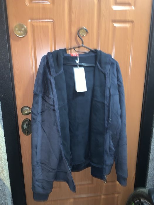 Тёплый костюм микровельвет размер 54-56