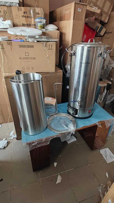 Пивоварня Klarstein Maischfest неіржавка сталь 28 л 1500/3000W
