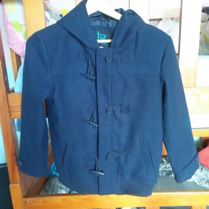 płaszczyk granatowy roz.128/134