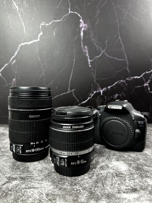 CANON 550D + duas lentes zoom - Câmera Profissional