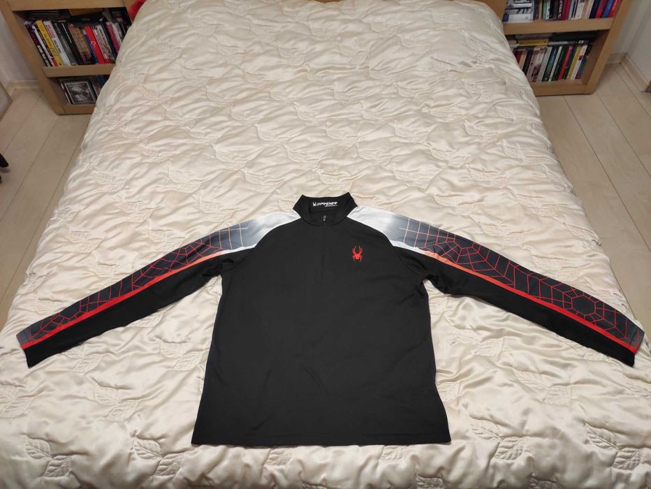 Męska koszulka termoaktywna bielizna termiczna Spyder Heritage HZ r. L