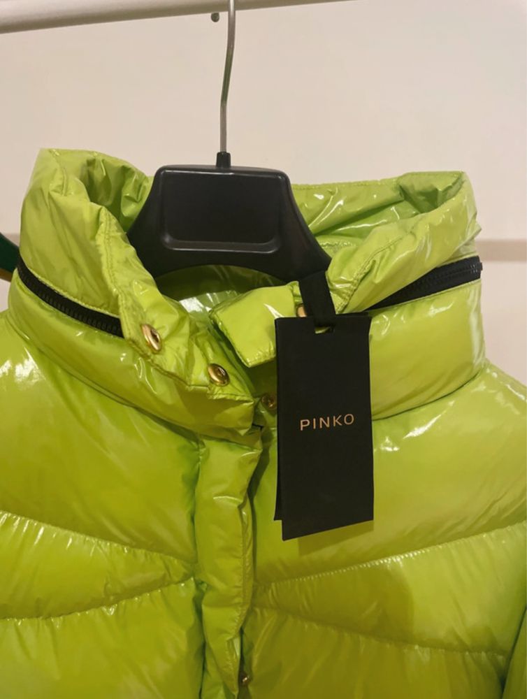 Casaco PINKO verde lima NOVO com etiquetas