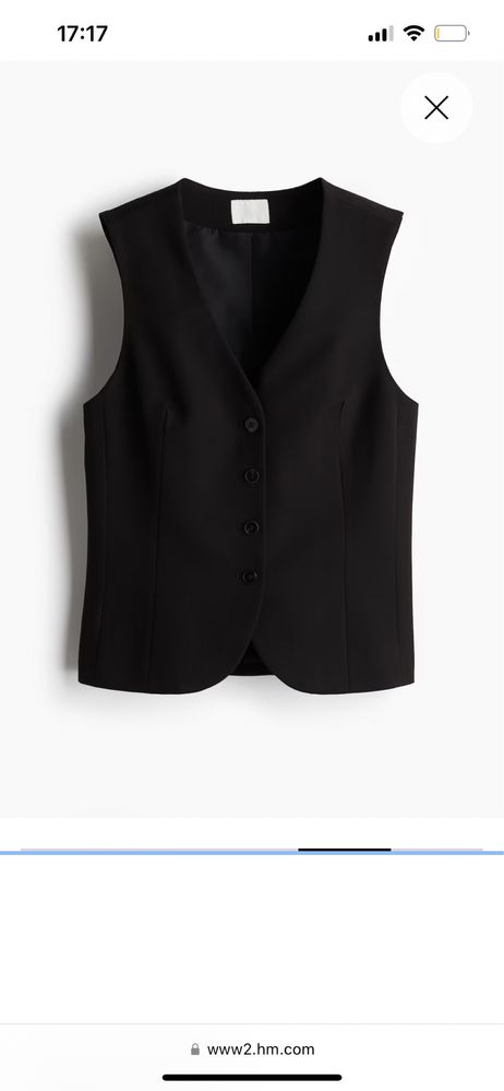 Нові жилетки в 3 кольорах H&M
