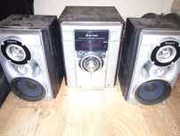 Wieża Sony z głośnikami Cd kaseta radio Sh-Eh560 technics