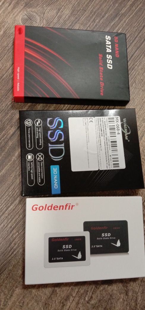 SSD  Kootion 120,  Goldenfir 128 - 256 GB