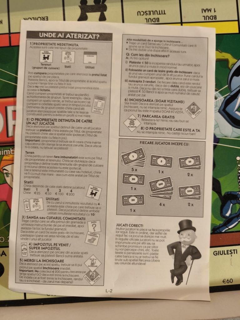 Monopoly Ben10 po rumuńsku