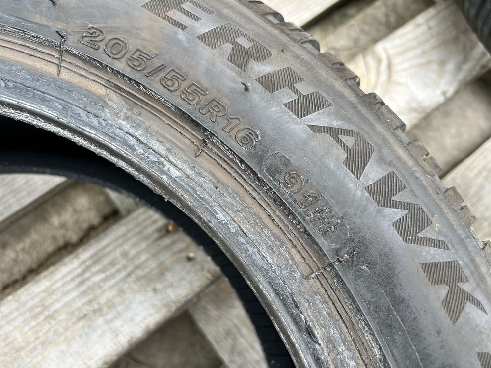 2xopona zimowa FIRESTONE w rozmiarze 205/55 R16