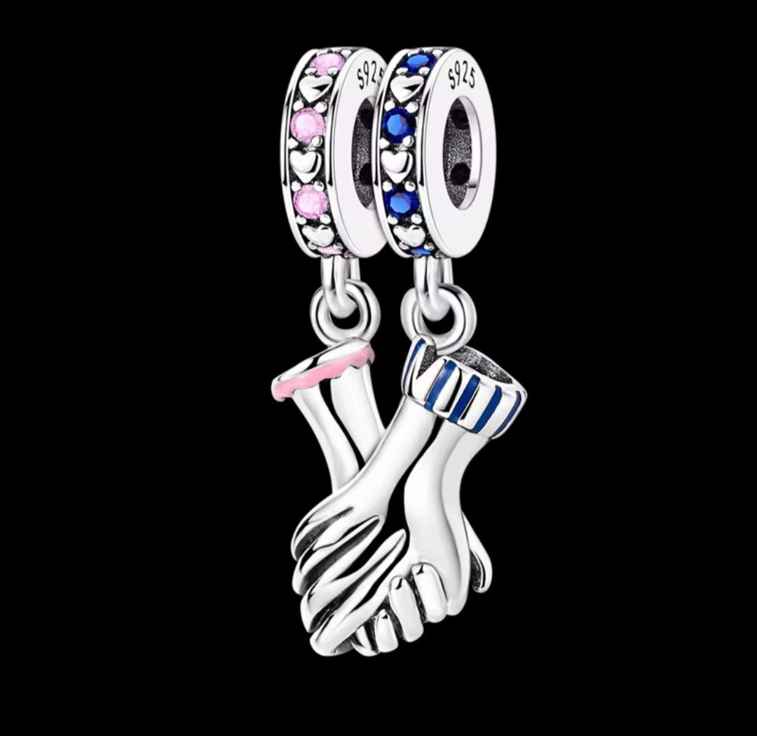 925 srebrna zawieszka charms