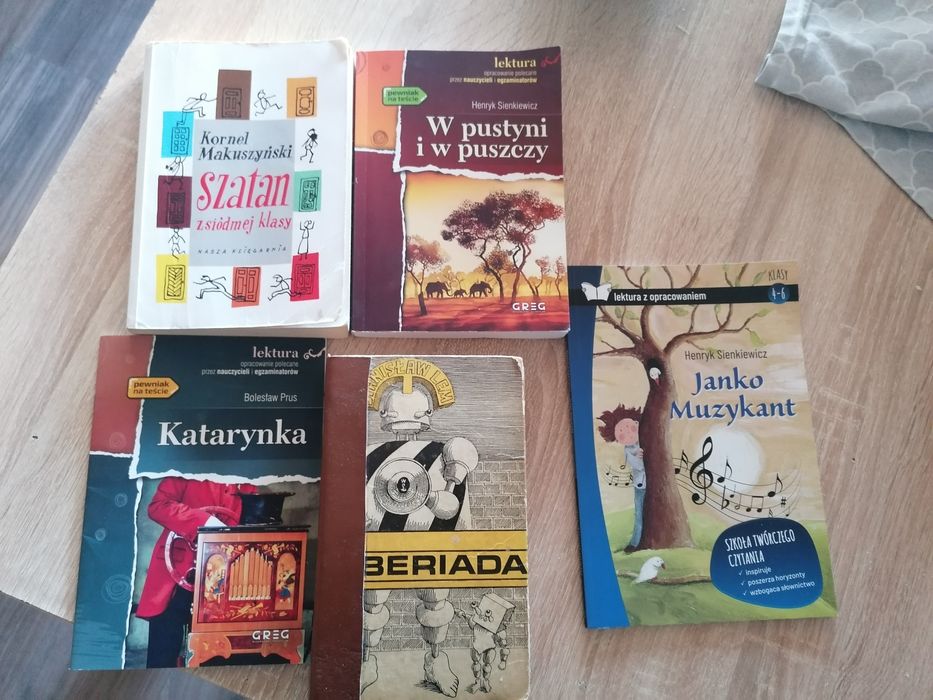 Sprzedam Lektury szkolne