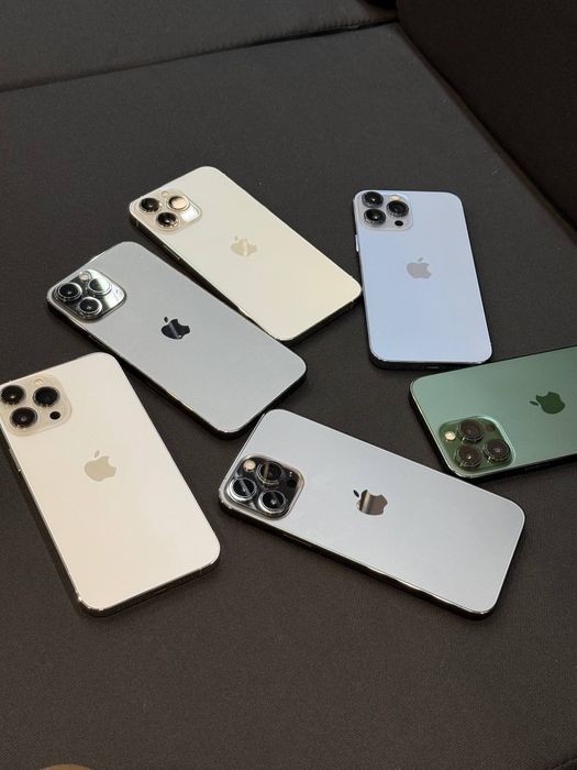 Apple iphone 13 pro max 128/256 silver blue graphite айфон 13 про макс