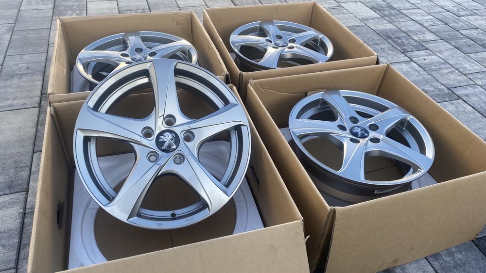 Felgi aluminiowe DBV do Peugeot 308 5x108 16 cali 508 Partner Rifter