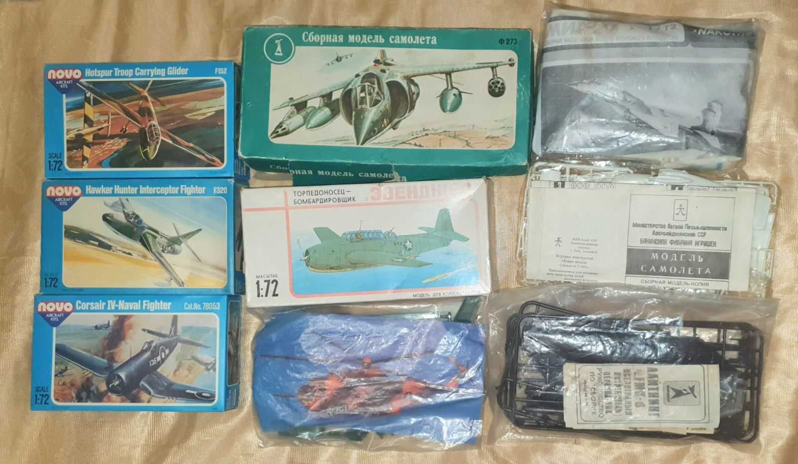 Сборные модели самолётов NOVO  1 : 72  подставки под самолеты