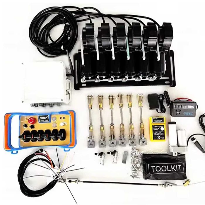 Радиоуправление гидравлическими кранами, манипуляторами. Радиопульт